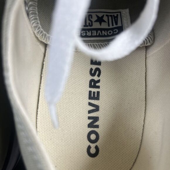 Converse Mens Sz 13 CTAS OX Athletic Olive Green Canvas Low Top Sneakers - Picture 6 of 10